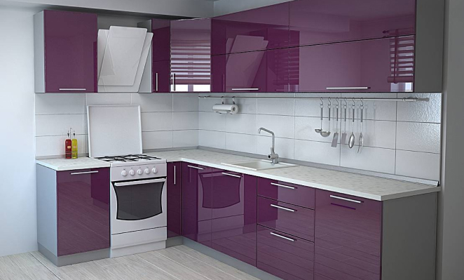 3d проект кухни от Солнышко